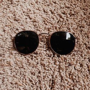 Ray-ban Round Metal Gold